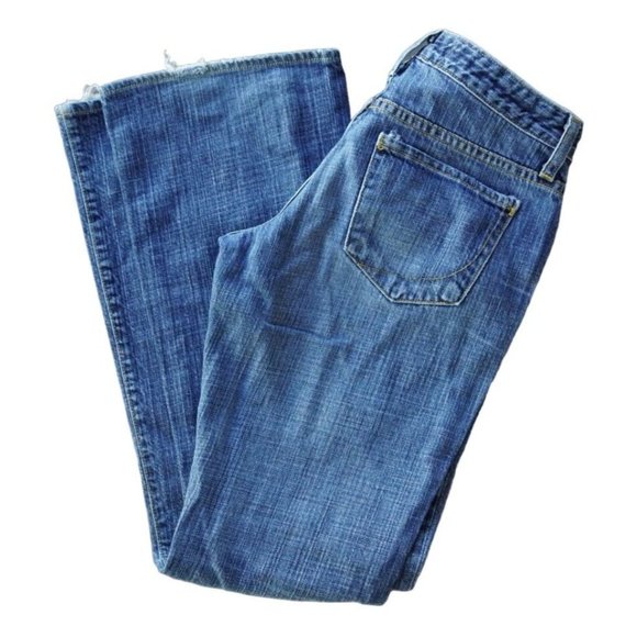 Paper Denim & Cloth Jeans Size 27 2-MOD-02 Bootcut Low Rise Distressed Frayed - Picture 8 of 15